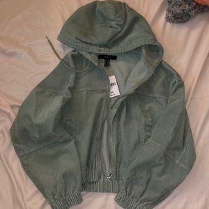 Light green corduroy jacket